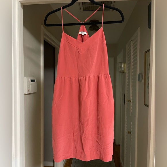 EUC Madewell Silk Sunlight Razorback Dress - Picture 3 of 7